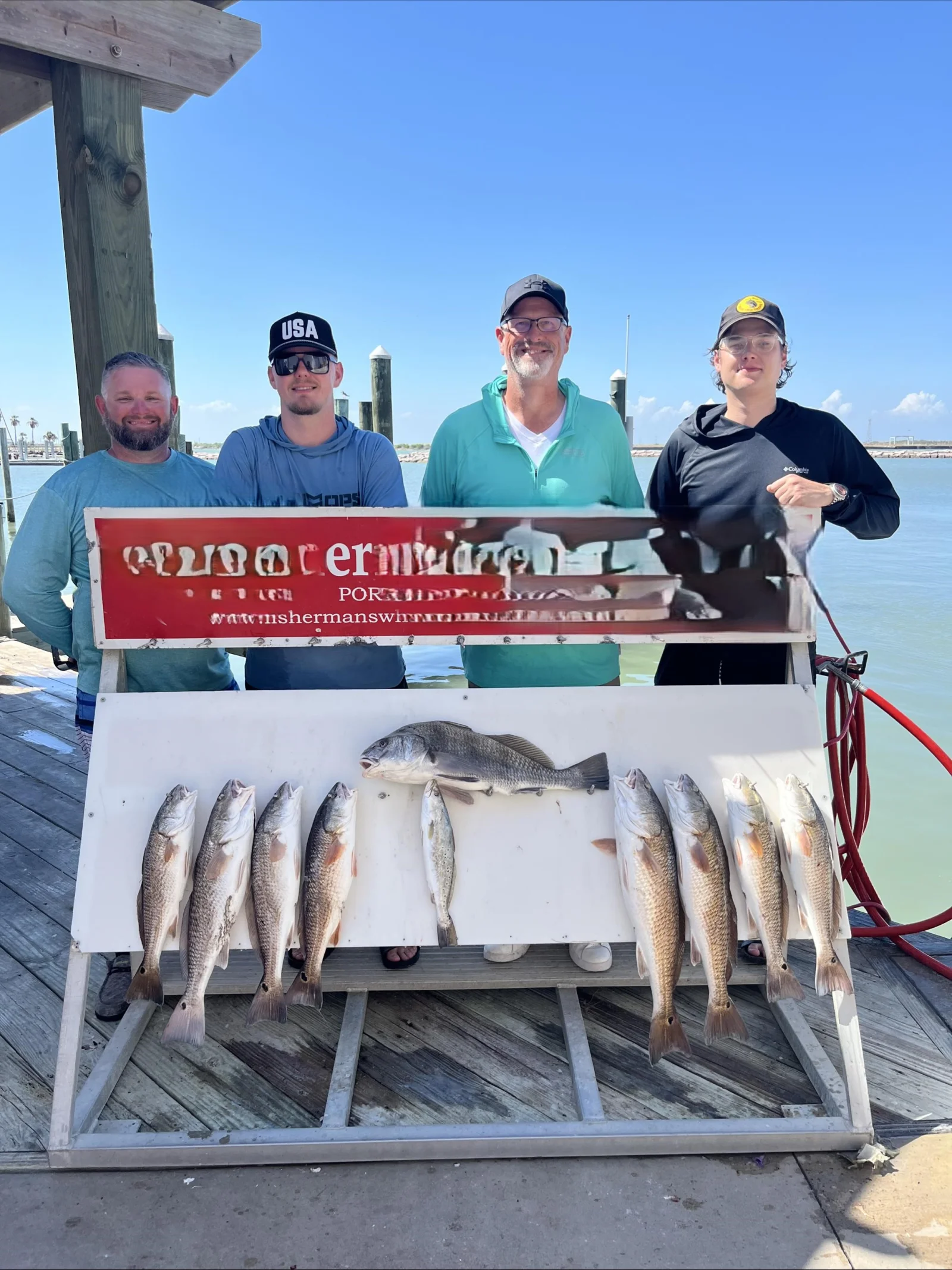 Speckled Trout Fishing in Port Aransas, Texas