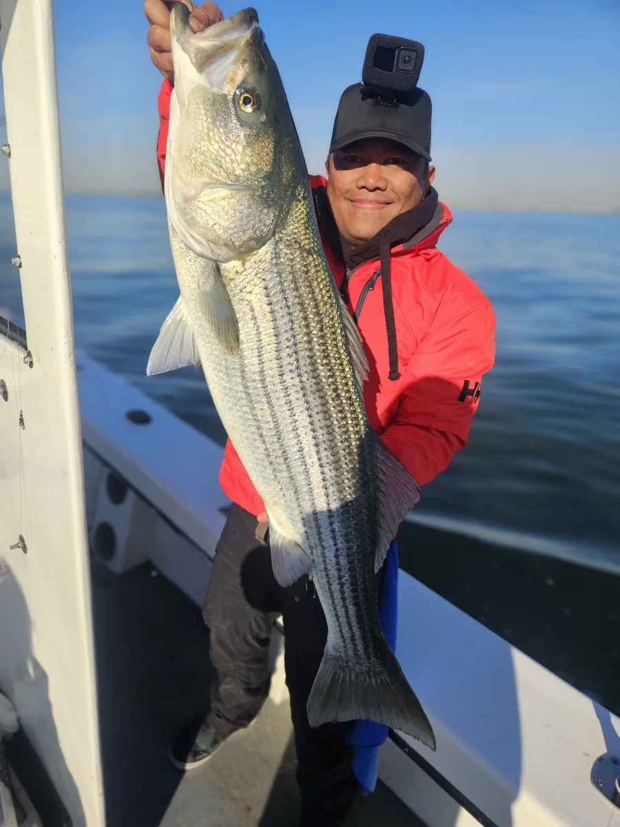 Fishing in Howard Beach, New York