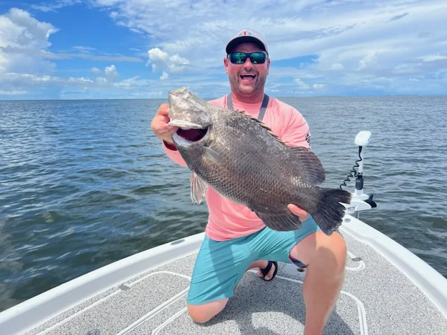 Tripletail Fishing in Buras, Louisiana