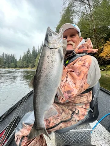 Fishing in Toledo, Washington