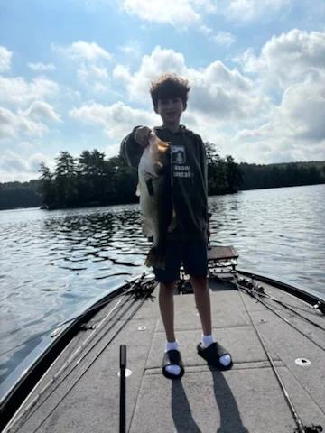 Fishing in Webster, Massachusetts