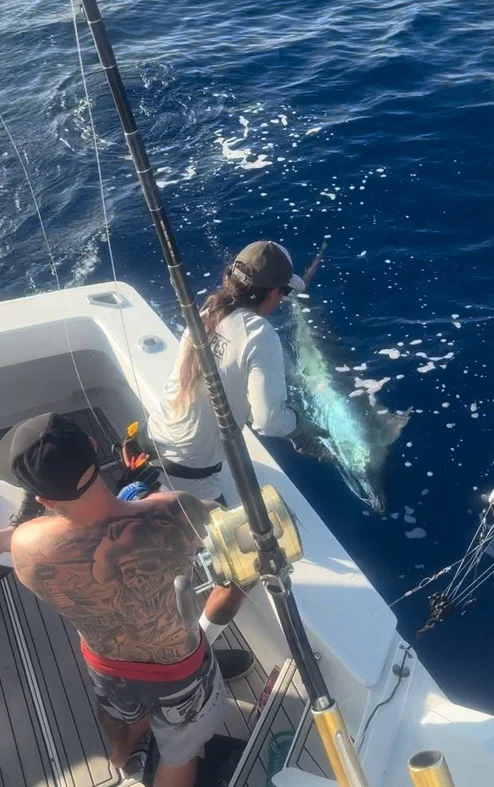 Fishing in Kailua-Kona, Hawaii