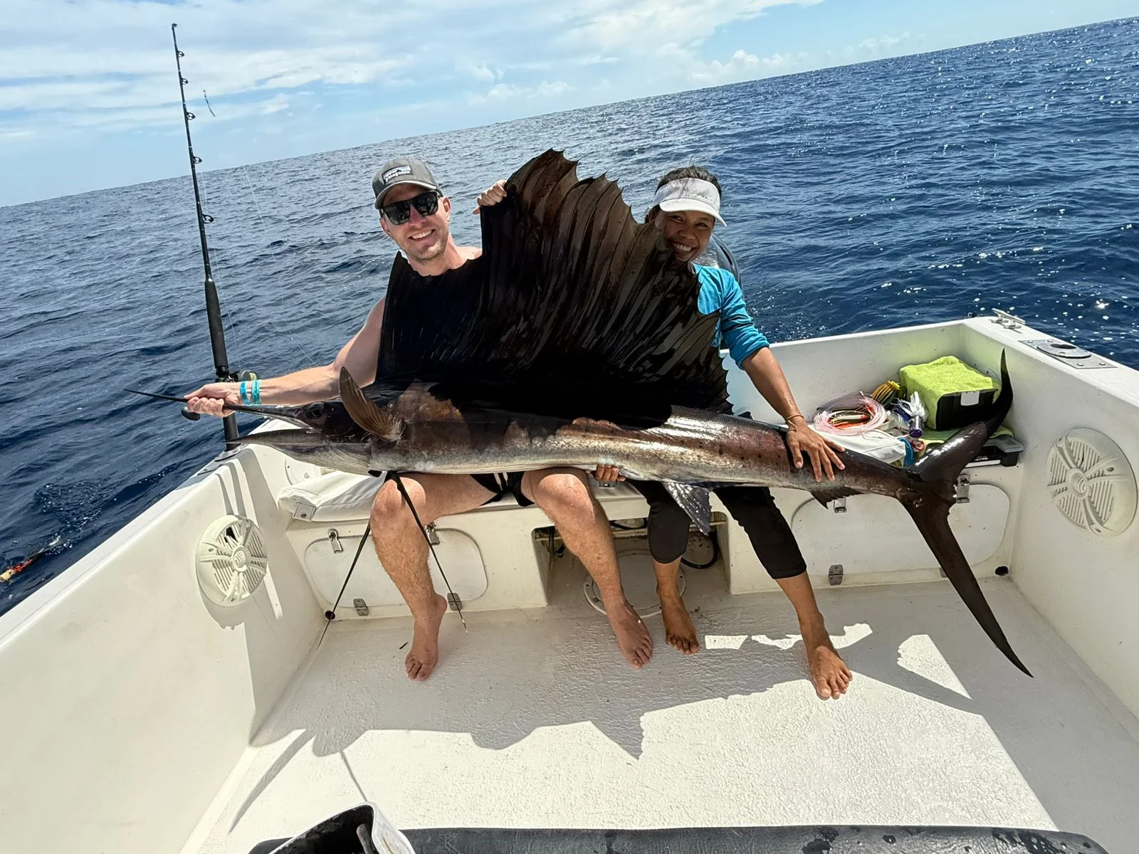 Fishing in Jaco, Costa Rica
