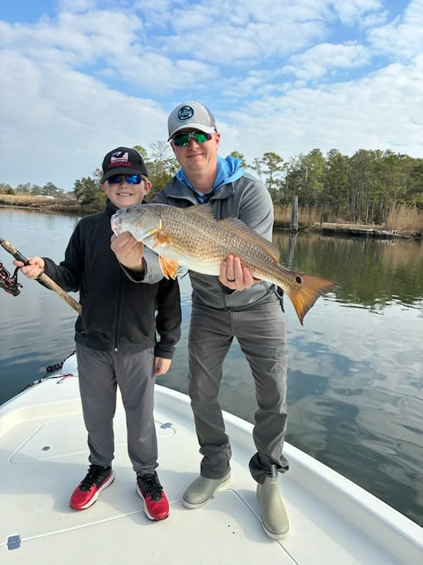 Fishing in Bon Secour, Alabama