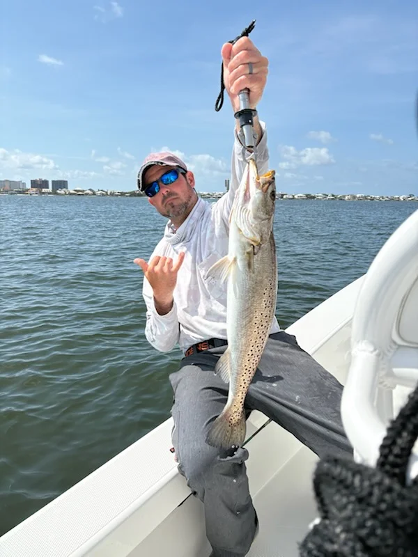 Speckled Trout fishing in