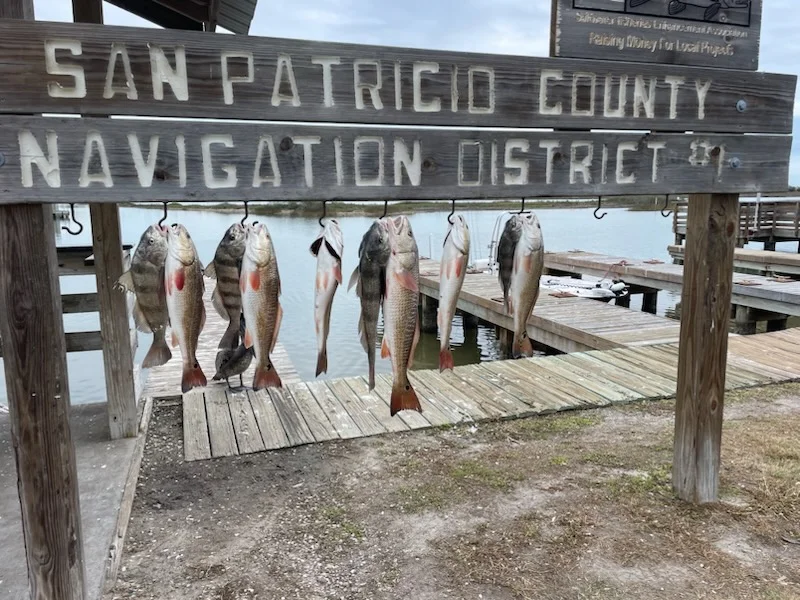 Fishing in Port Aransas, Texas