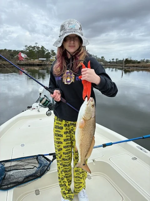 Fishing in Bon Secour, Alabama