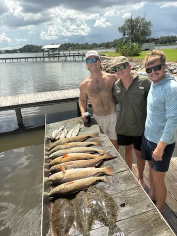 Fishing in Lake Charles, Louisiana