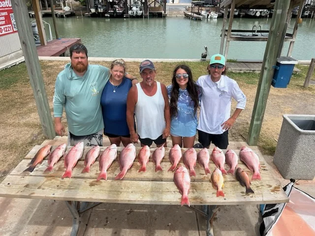Fishing in Port Isabel, Texas