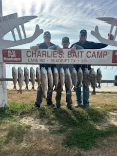 Fishing in Port O'Connor, Texas