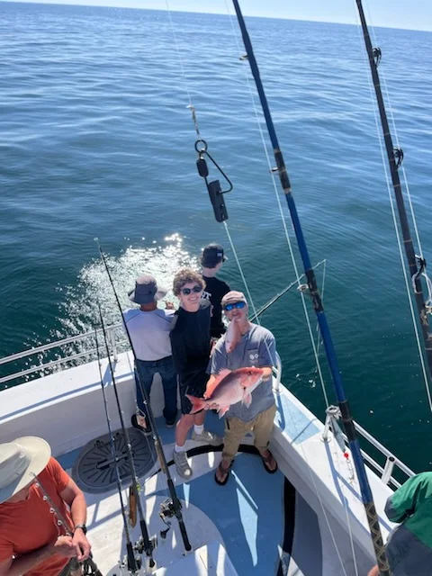 Fishing in Spanish Fort, Alabama