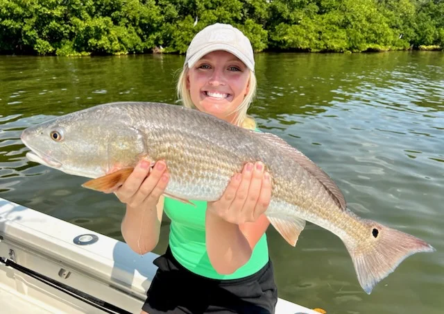 Redfish Fishing in Tampa, Florida