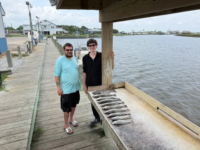 Fishing in Freeport, Texas
