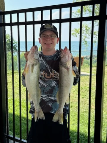 Fishing in Lakeside Marblehead, Ohio