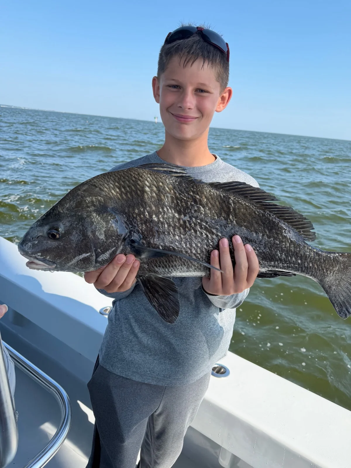 Fishing in Wanchese, North Carolina