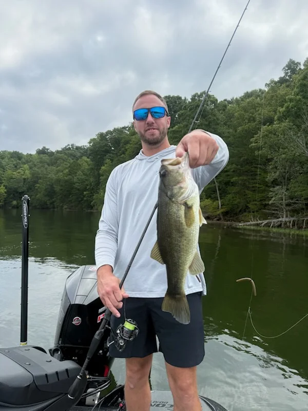Fishing in Salisbury, North Carolina