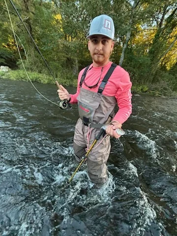 Fishing in Broken Bow, Oklahoma