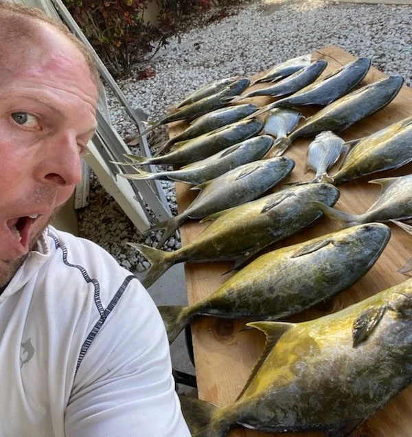Crappie, Florida Pompano Fishing in Jupiter, Florida