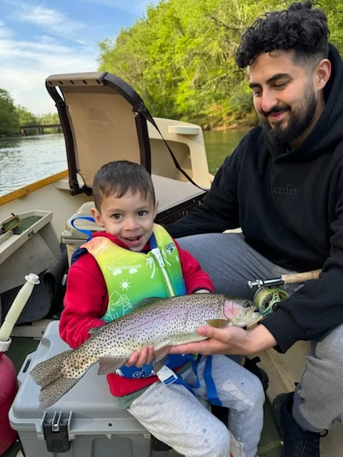 Fishing in Roswell, Georgia