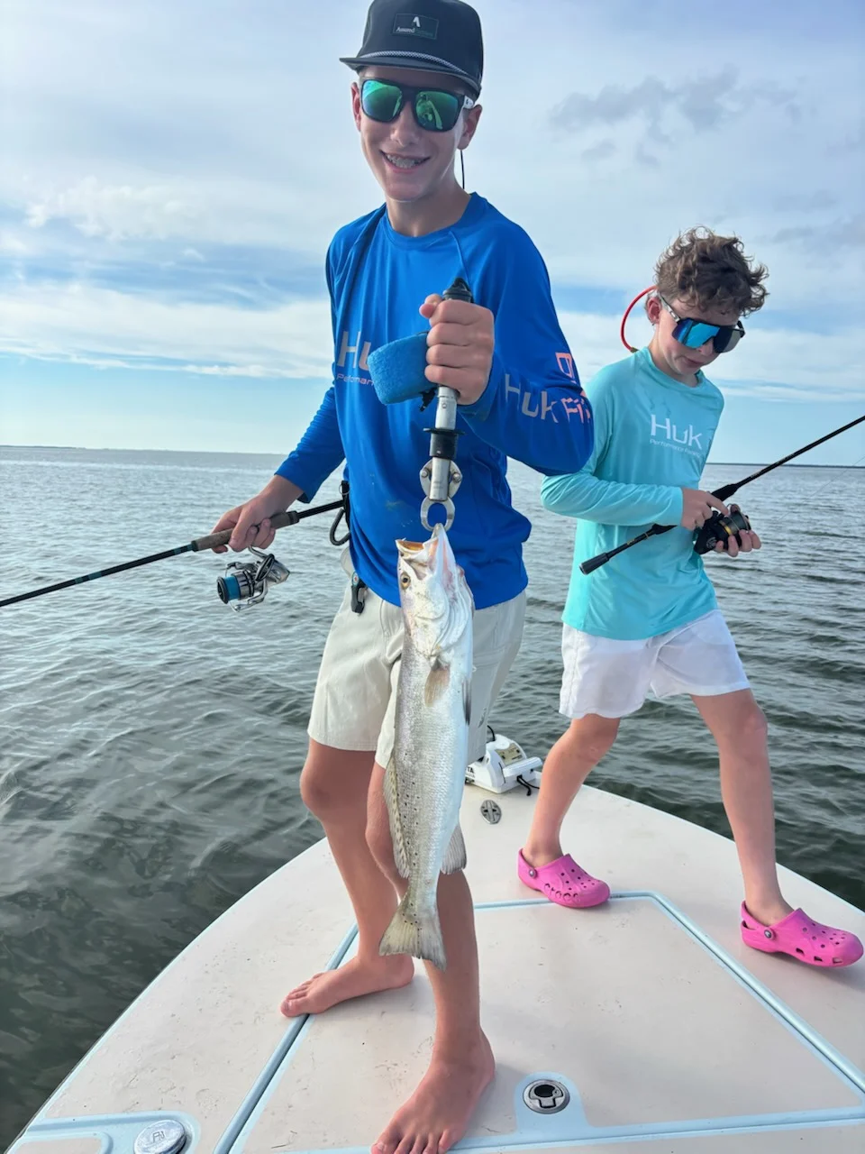 Fishing in Indian Pass, Florida