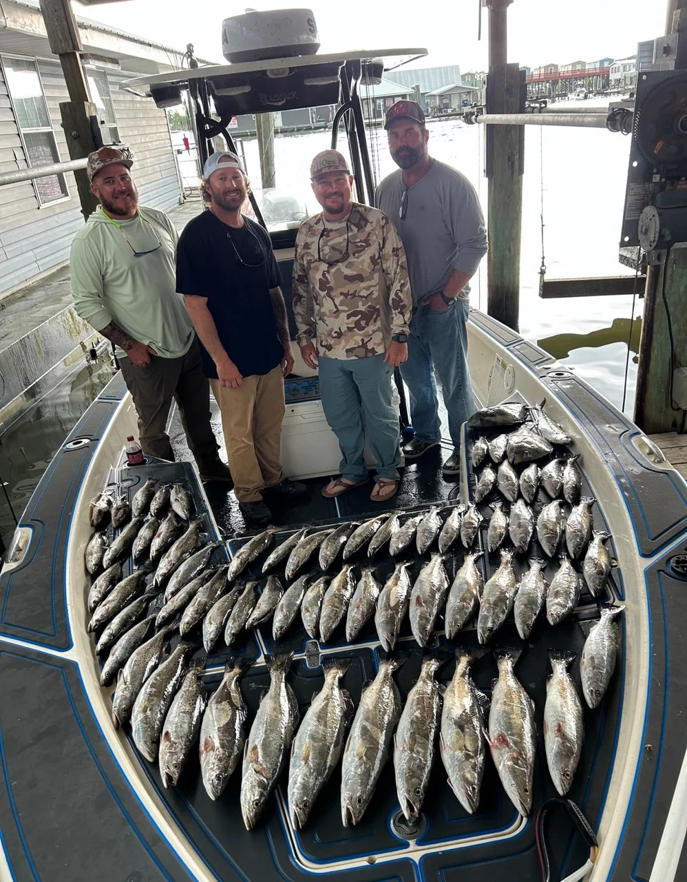 Fishing in Venice, Louisiana