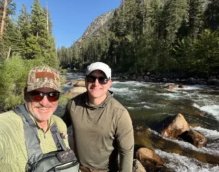 Fishing in Hume, California