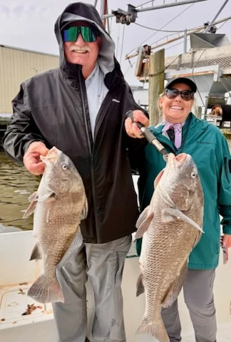Fishing in D'Iberville, Mississippi