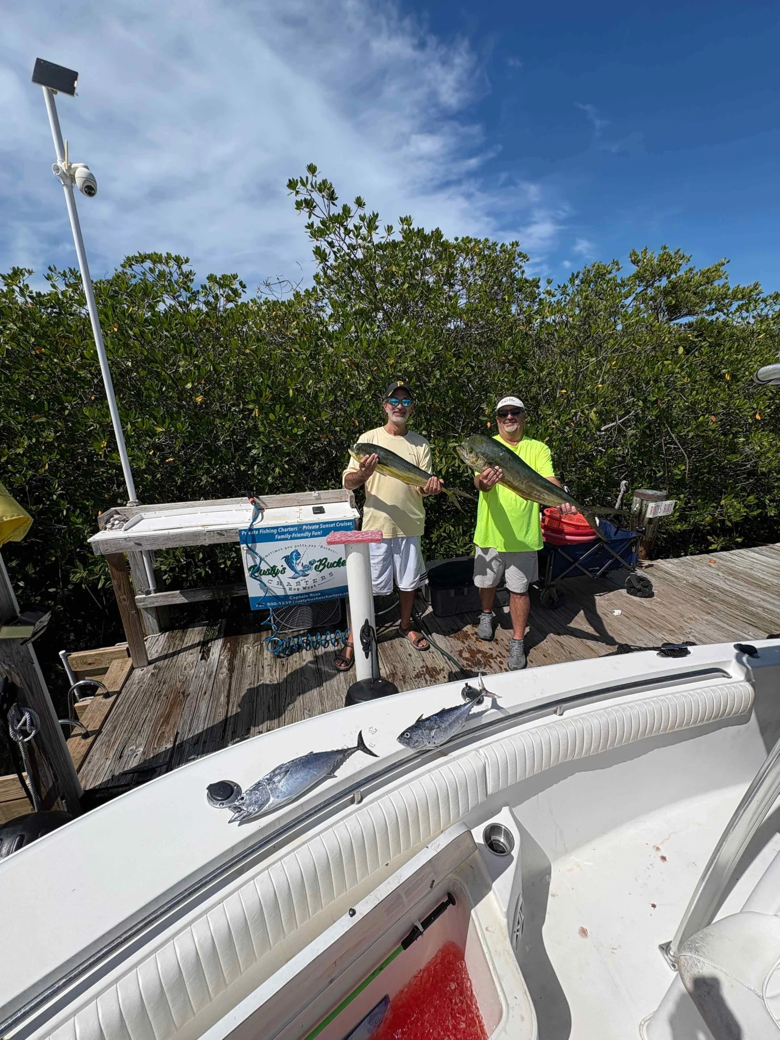 Fishing in Stock Island, Florida