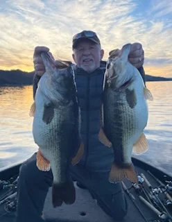 Fishing in Hidden Valley Lake, California