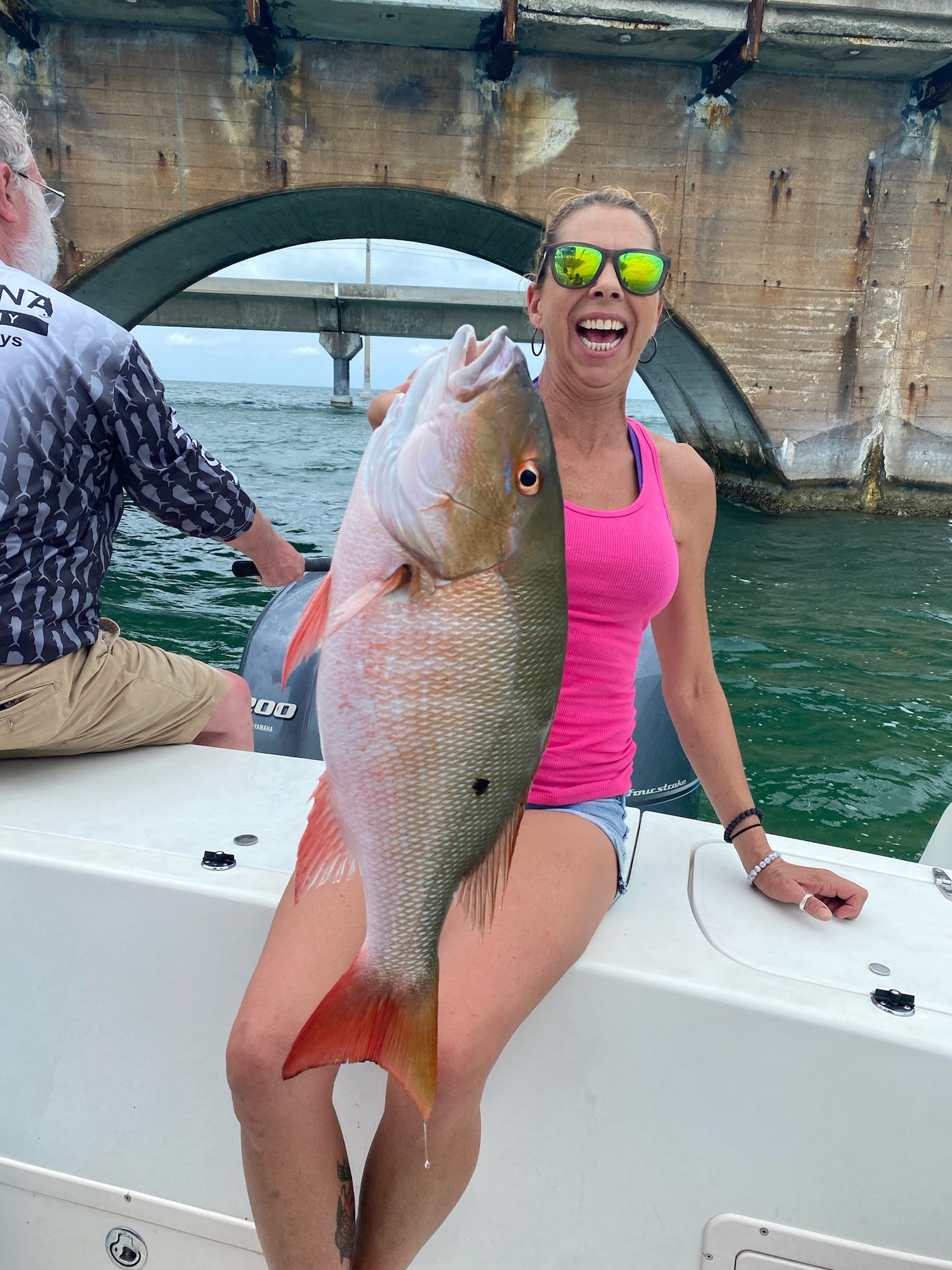 Cobia fishing in Marathon, Florida