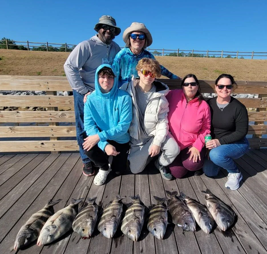 Sheepshead Fishing in Gulf Shores, Alabama