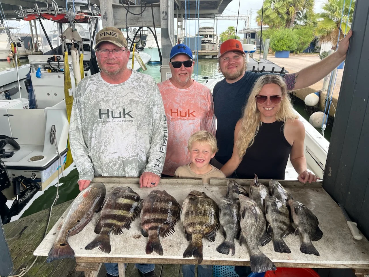 Fishing in Galveston, Texas