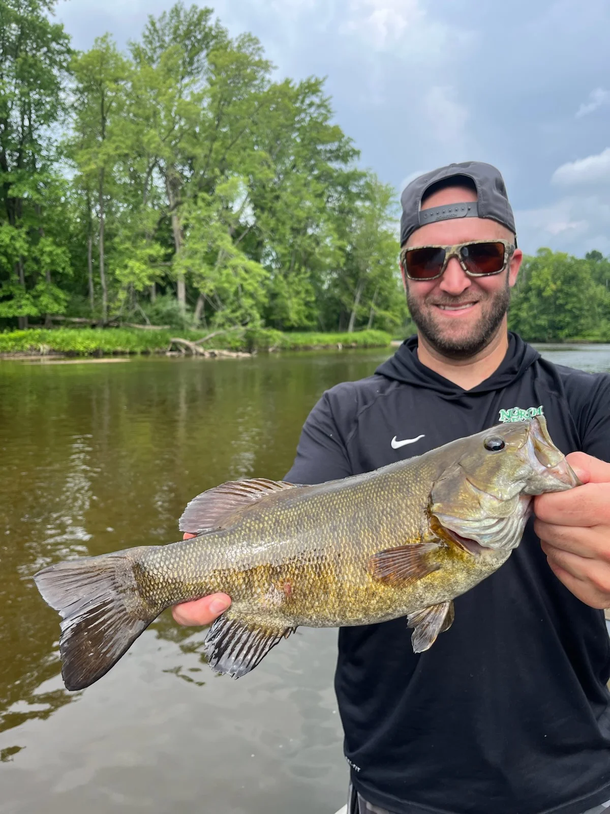 Fishing in Stanwood, Michigan
