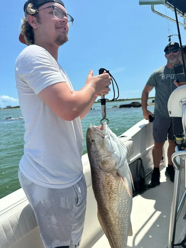 Fishing in Galveston, Texas