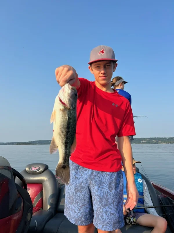Fishing in Table Rock, Missouri