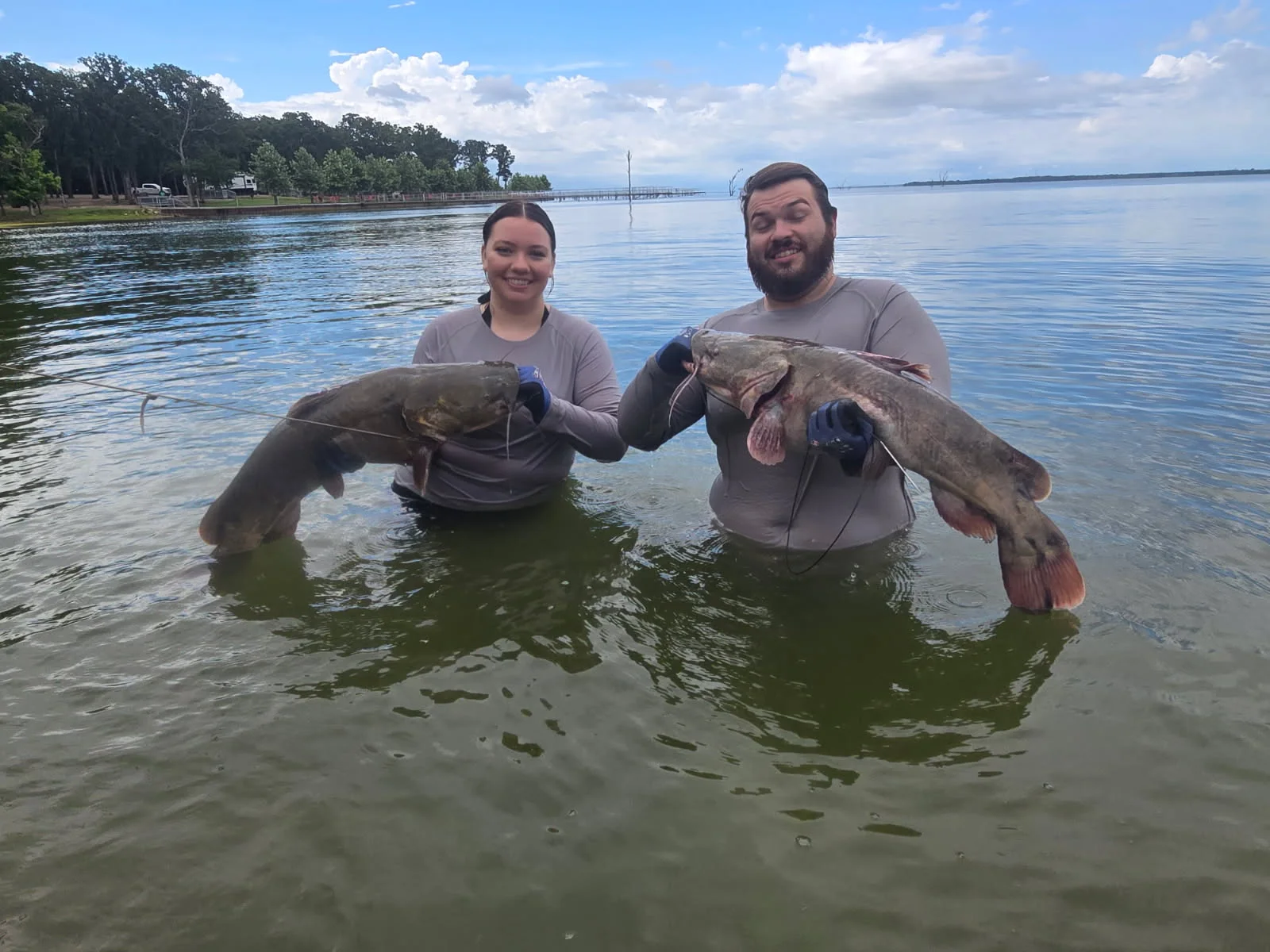 Fishing in Grand Saline, Texas