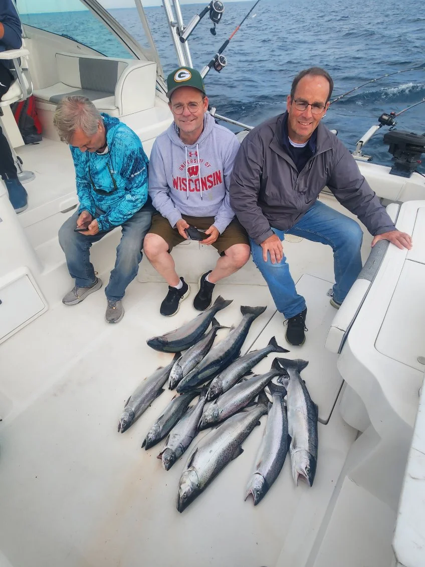 Fishing in Milwaukee, Wisconsin
