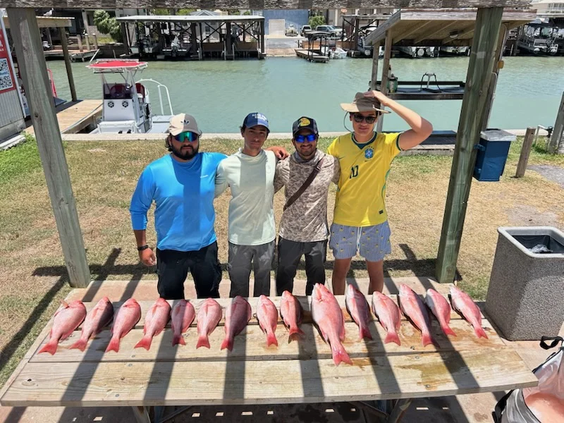 Fishing in Port Isabel, Texas
