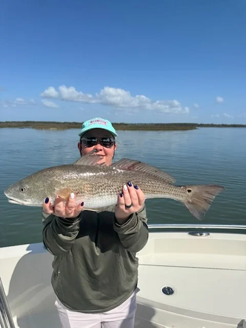 Fishing in Folly Beach, South Carolina