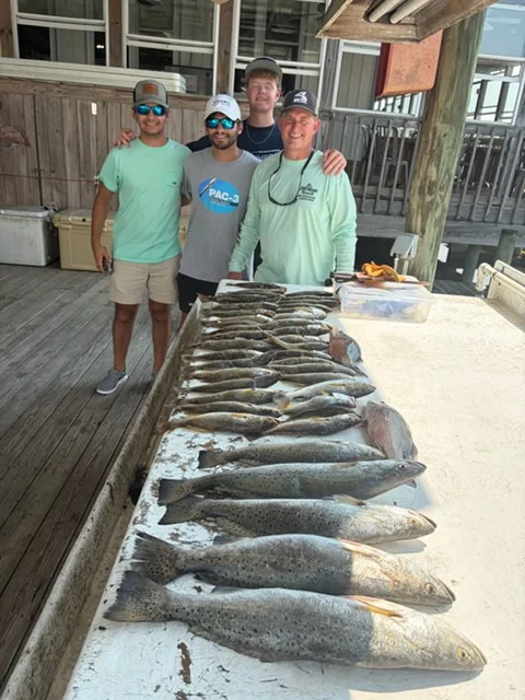 Fishing in Dauphin Island, Alabama