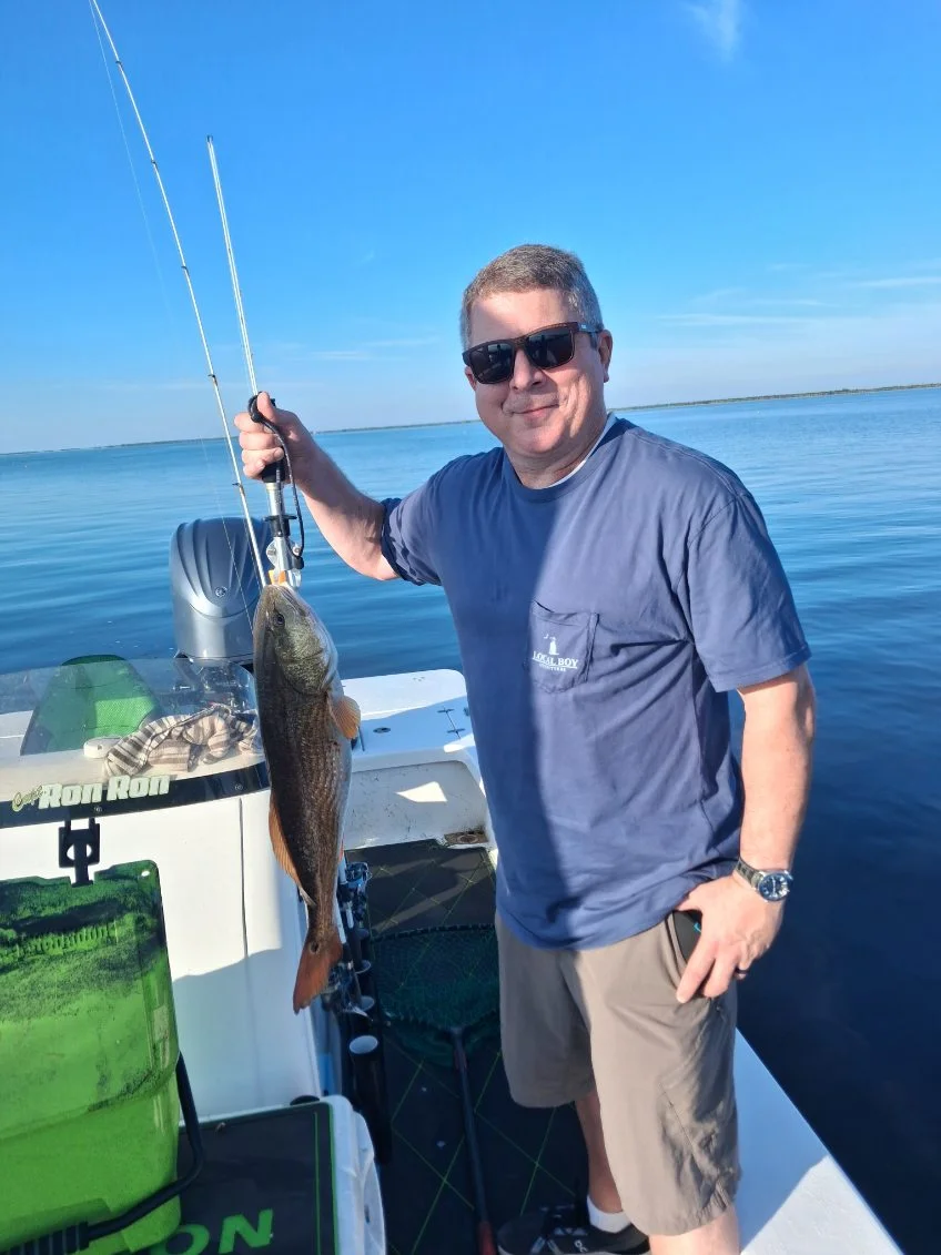 Fishing in Lafitte, Louisiana
