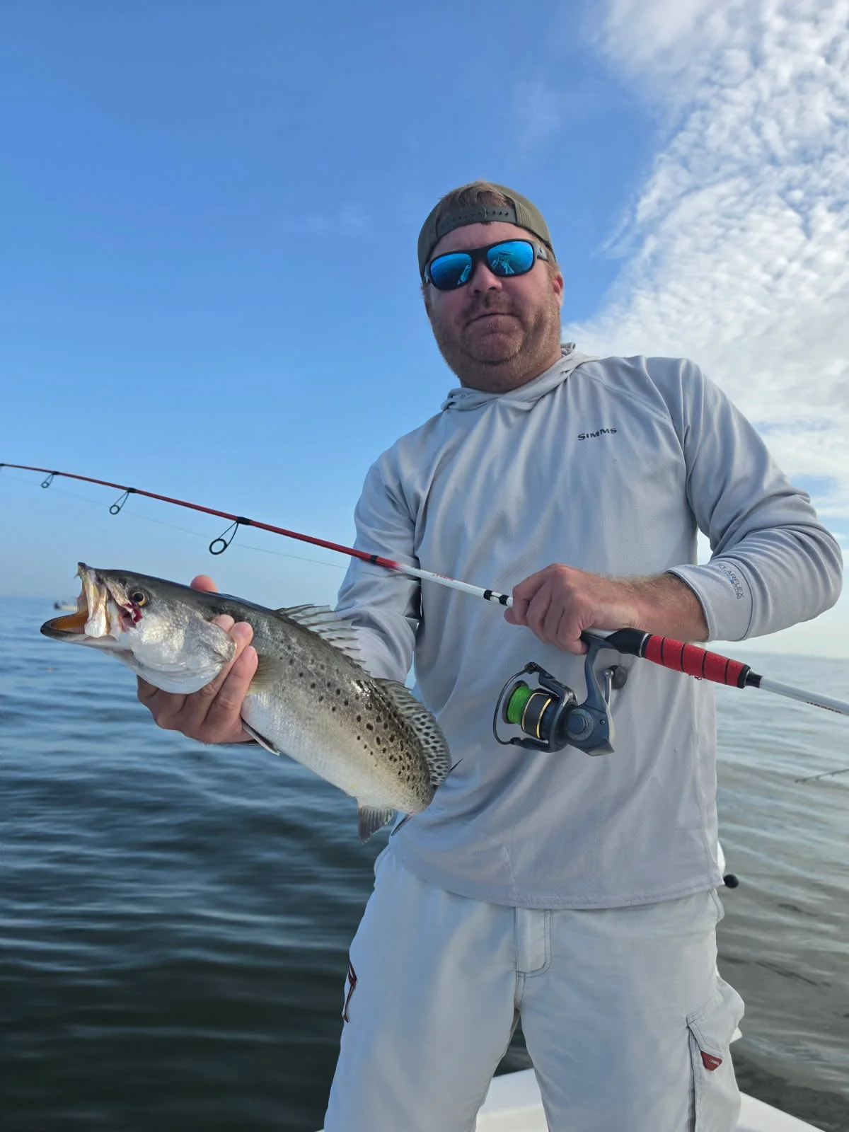 Fishing in Delacroix, Louisiana