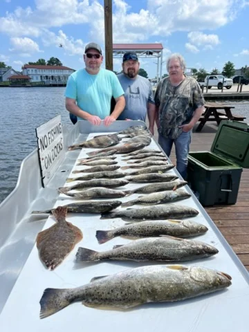 Fishing in New Orleans, Louisiana