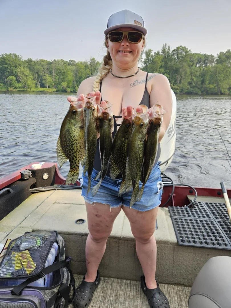 Fishing in Mosinee, Wisconsin
