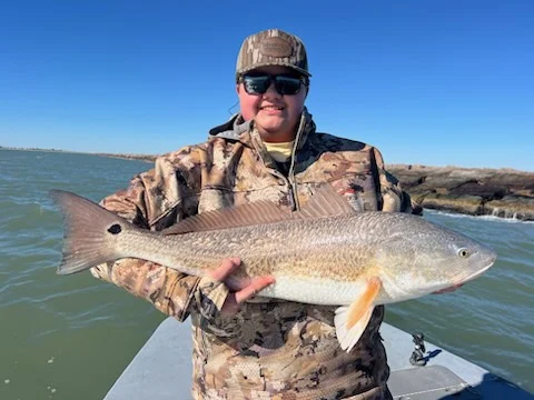 Fishing in Port O'Connor, Texas