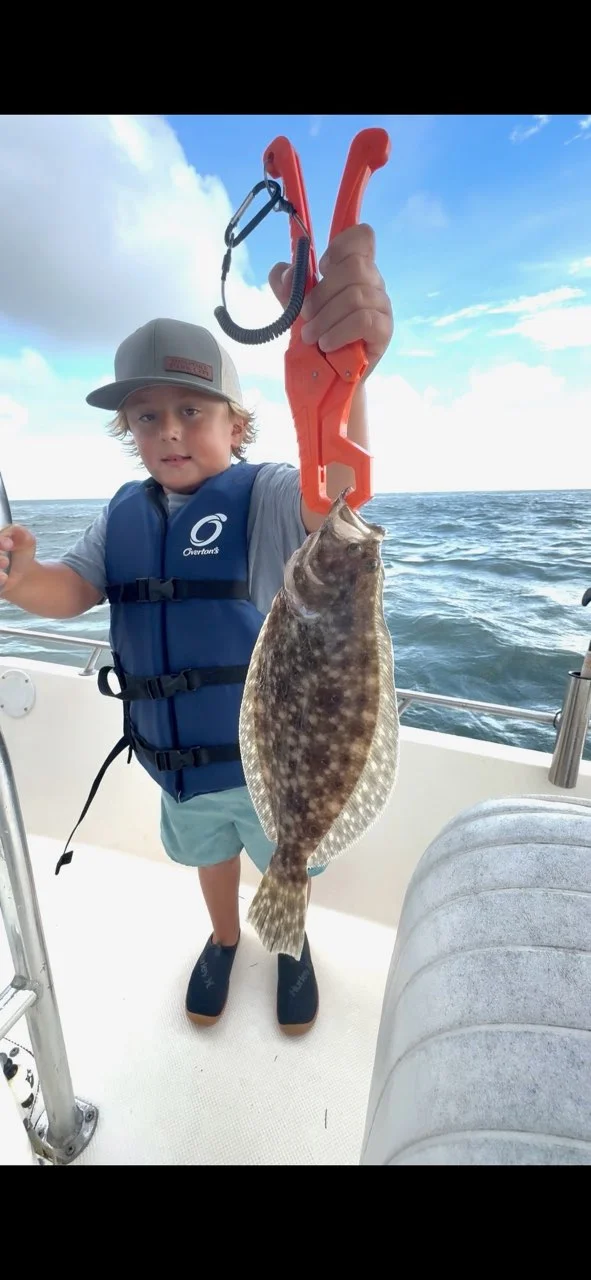 Fishing in Wanchese, North Carolina