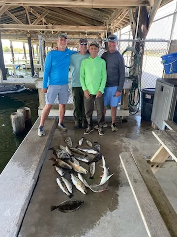 Fishing in Rockport, Texas