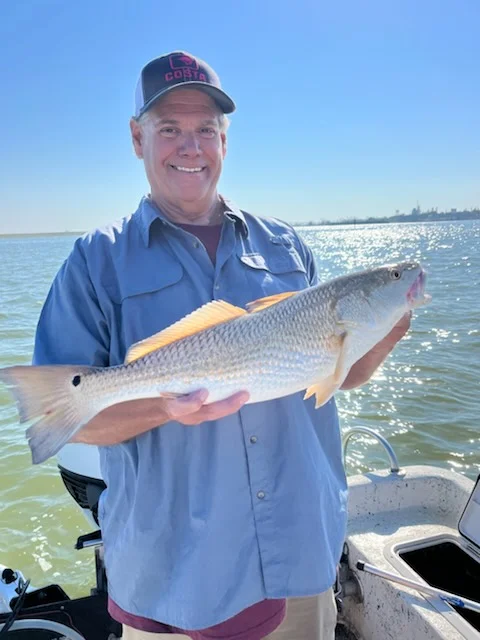 Redfish Fishing in Galveston, Texas