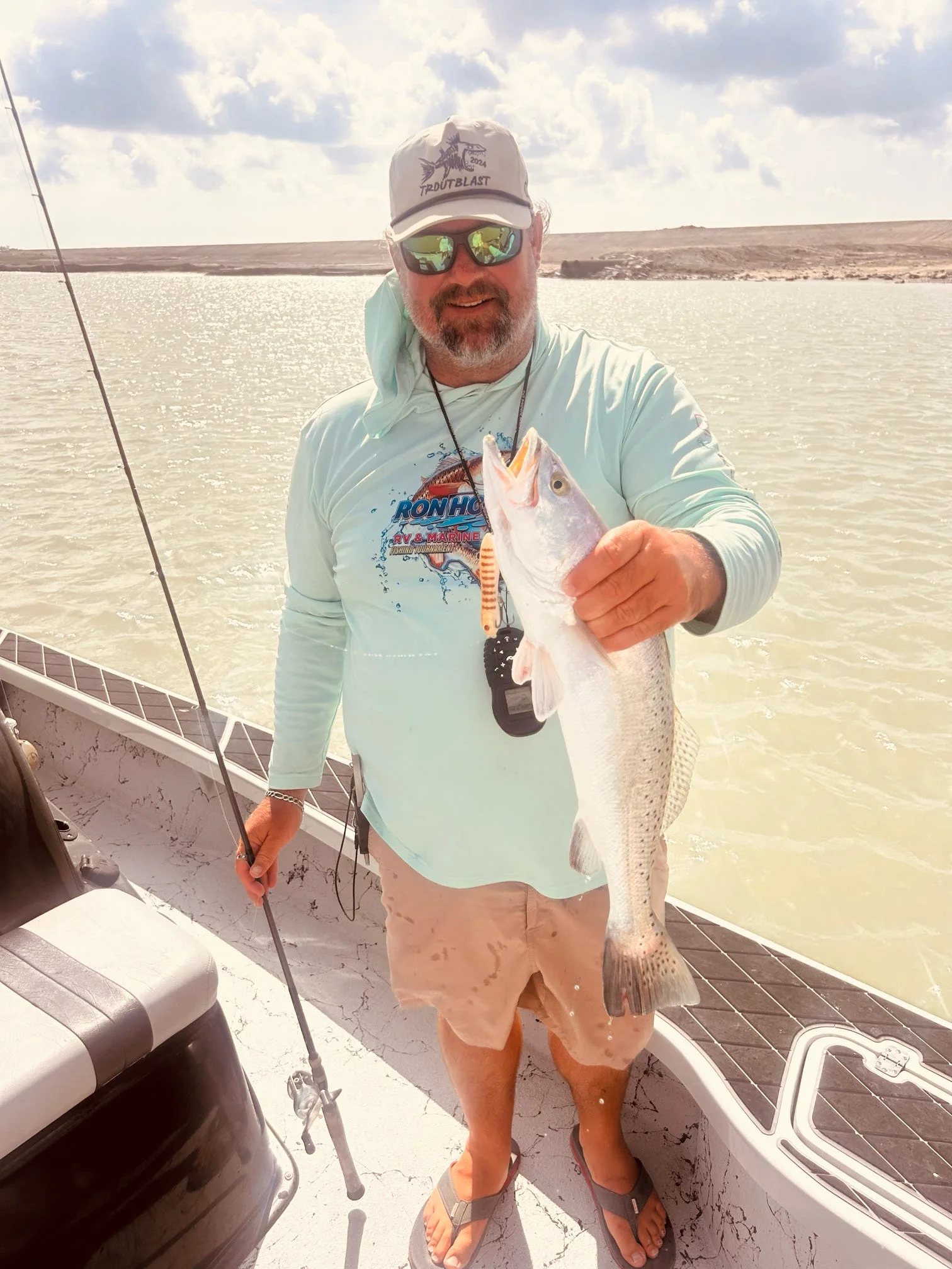 Fishing in Galveston, Texas