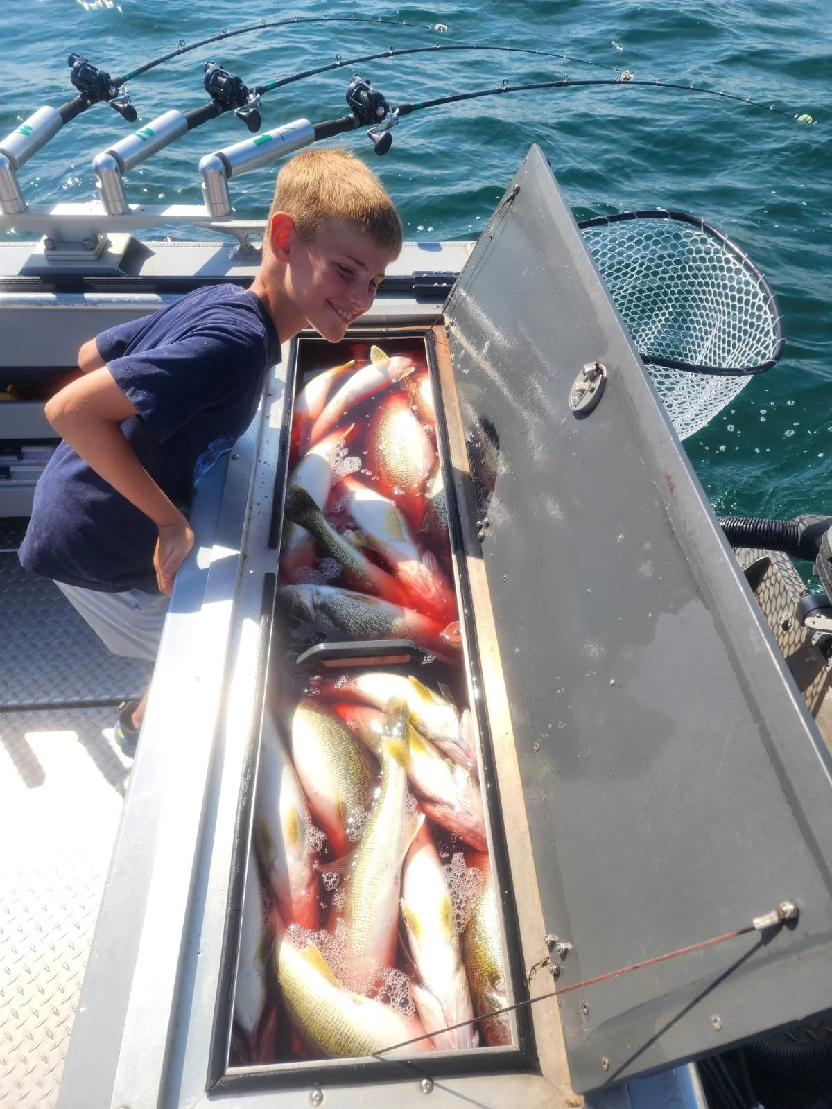 Fishing in Lorain, Ohio